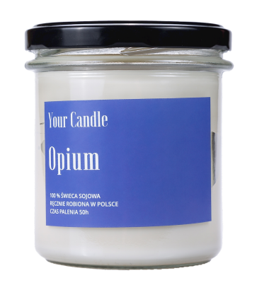 ŚWIECA SOJOWA OPIUM 300 ml - YOUR CANDLE