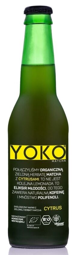 YOKO Matcha Cytrus BIO 330 ml