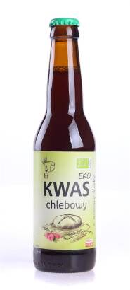 KWAS CHLEBOWY Z SOKIEM MALINOWYM BEZGLUTENOWY BIO 330 ml - EKO NATURA