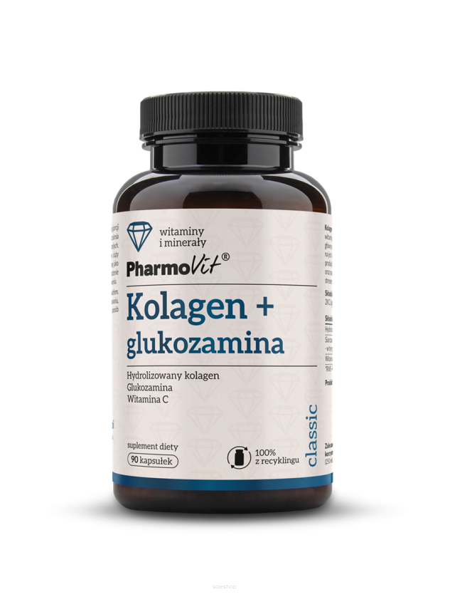 Kolagen + glukozamina 90 kaps | Classic Pharmovit