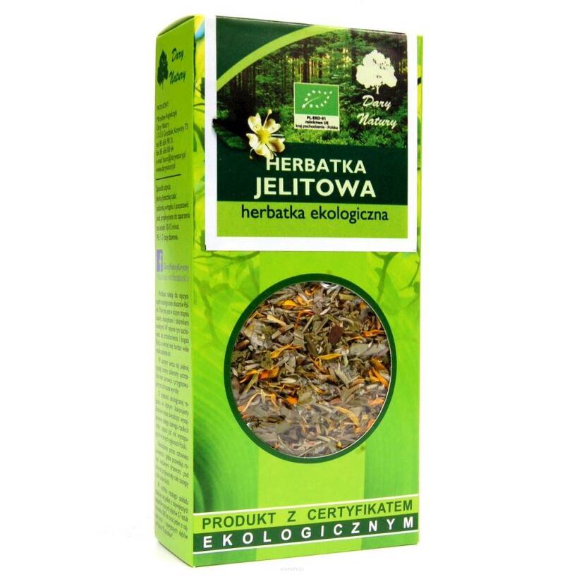 HERBATKA JELITOWA BIO 50 g - DARY NATURY