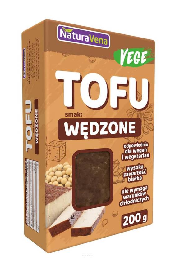 TOFU KOSTKA WĘDZONE 200 g - NATURAVENA