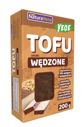 TOFU KOSTKA WĘDZONE 200 g - NATURAVENA