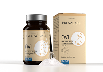 PRENACAPS Ovi Myo- i Chiro-inozytol + N-acetylocysteina proszek 79,5g  - ForMeds