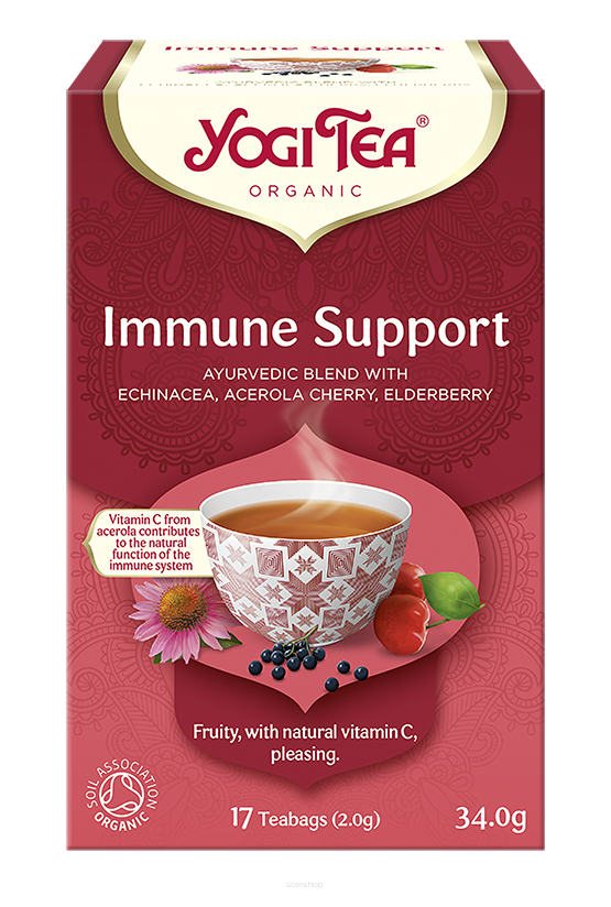 HERBATKA NA ODPORNOŚĆ (IMMUNE SUPPORT) BIO (17 x 2 g) 34 g - YOGI TEA