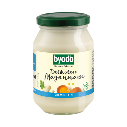 MAJONEZ JAJECZNY DELIKATNY BEZGLUTENOWY BIO 250 ml - BYODO