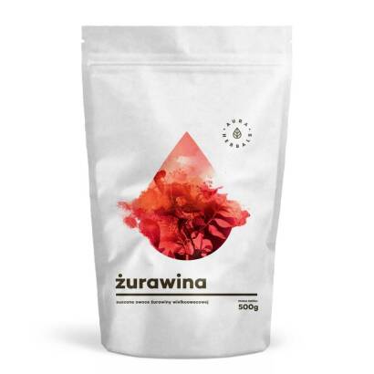 Żurawina premium - suszone owoce (500g)