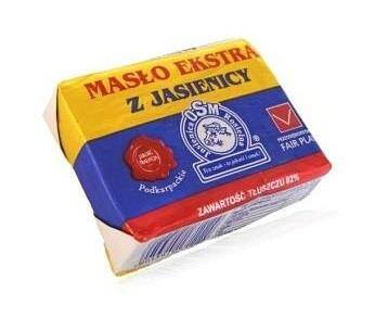 MASŁO EKSTRA TRADYCYJNE (82 % TŁUSZCZU) 200 g - JASIENICA