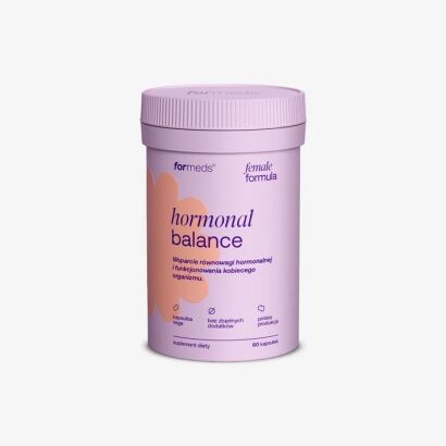 Wsparcie równowagi hormonalnej i funkcjonowania kobiecego organizmu Hormonal Balance 60 kaps Female FormulaFormeds