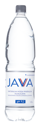 WODA MINERALNA ALKALICZNA NIEGAZOWANA 1,5 L - JAVA