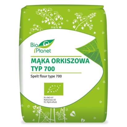 MĄKA ORKISZOWA TYP 700 BIO 1 kg - BIO PLANET