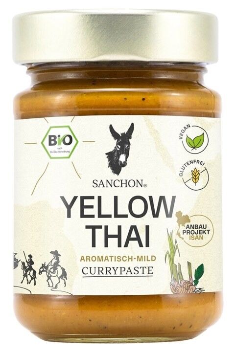 Pasta curry yellow thai BIO 190 g