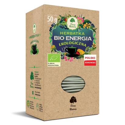 HERBATKA ENERGIA BIO (25 x 2 g) 50 g - DARY NATURY