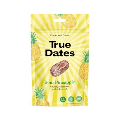 TRUE DATES daktyle Sour Pineapple 100 g