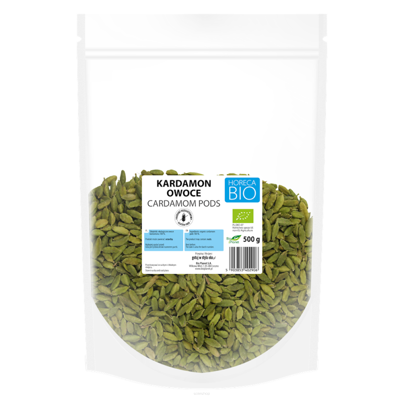 KARDAMON OWOCE BIO 500 g - HORECA (BIO PLANET)