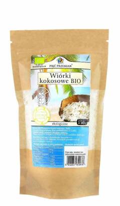 Wiórki kokosowe BIO 150 g - Pięć Przemian