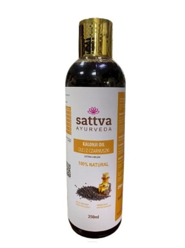 OLEJ Z CZARNUSZKI FILTROWANYY TŁOCZONY NA ZIMNO 250 ml - SATTVA (FOODS)
