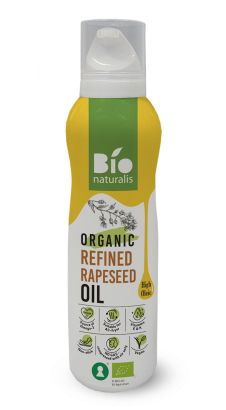 OLEJ RZEPAKOWY (SPRAY) TŁOCZONY NA ZIMNO OMEGA-3 BIO 200 ml - EKKO (BIONATURALIS)