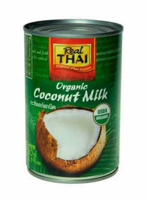 Mleczko kokosowe 85% BIO 400 ml - Real Thai