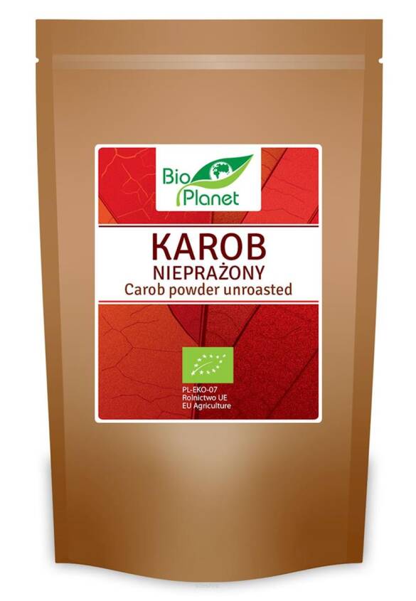 KAROB NIEPRAŻONY BIO 200 g - BIO PLANET