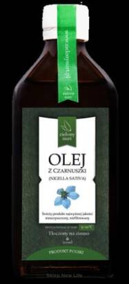 Olej z Czarnuszki 500 ml - Zielony Nurt