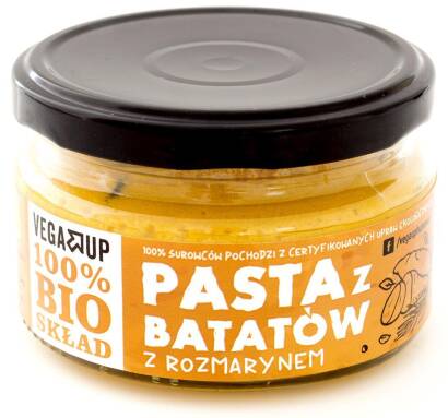 PASTA Z BATATÓW Z ROZMARYNEM BIO 190 g - VEGA UP