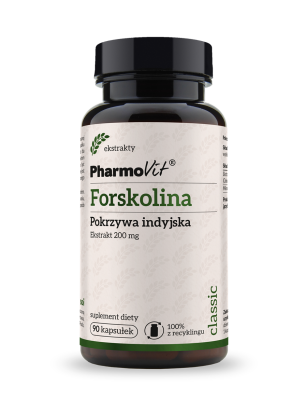 Forskolina Pokrzywa indyjska 200 mg 90 kaps | Classic Pharmovit