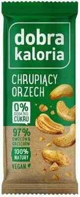 Baton owocowy chrupiący orzech 35 g