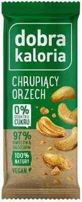 Baton owocowy chrupiący orzech 35 g