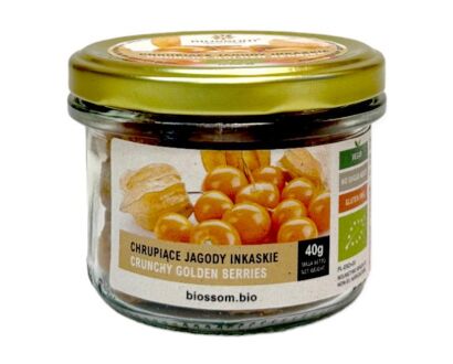 CHRUPIĄCA JAGODA INKASKA BIO 40 g - BIOSSOM