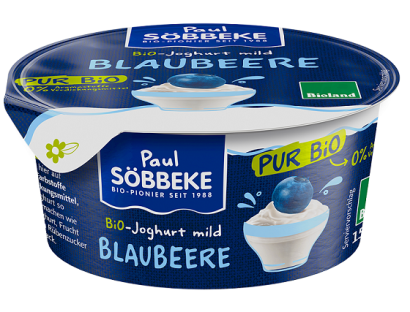 JOGURT KREMOWY JAGODOWY (3,8 % TŁUSZCZU W MLEKU) BIO 150 g - SOBBEKE