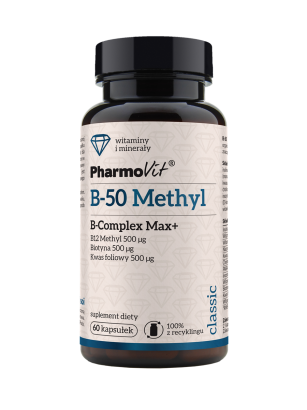 B-50 Methyl B-complex Max+ 60 kaps | Classic Pharmovit