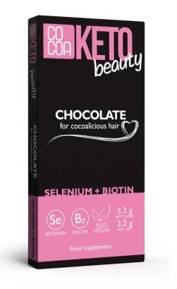 CZEKOLADA KETO BEAUTY 40 g - COCOA