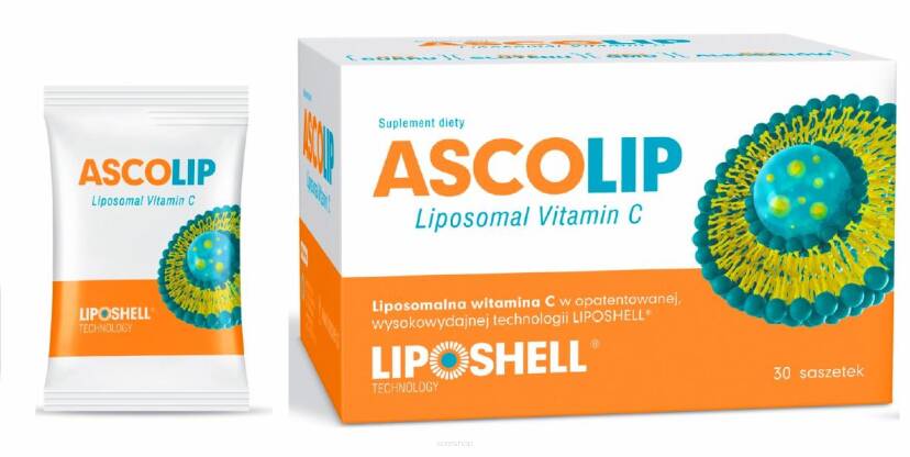 ASCOLIP LIPOSOMALNA WITAMINA C - 1000 mg - Genexo