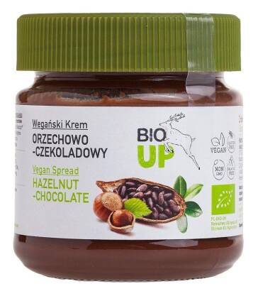 KREM ORZECHOWO - CZEKOLADOWY BEZGLUTENOWY BIO 190 g - ME GUSTO (BIO UP)