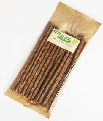 KABANOSY RZEMIEŚLNICZE Z KURCZAKA BIO 90 g - WASĄG (Z PÓŁKI)