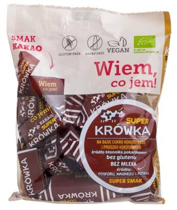 KRÓWKI KAKAOWE BEZGLUTENOWE BIO 150 g - ME GUSTO (SUPER KRÓWKA)