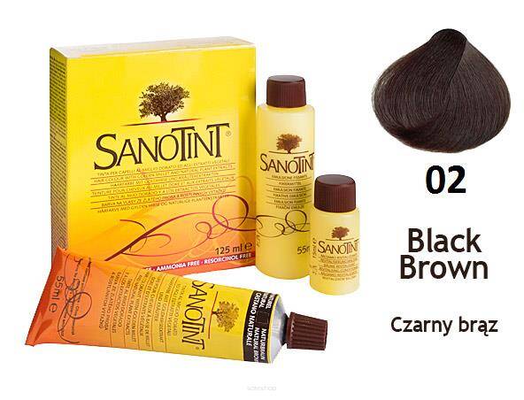 FARBA SANOTINT CLASSIC - 02 Black Brown