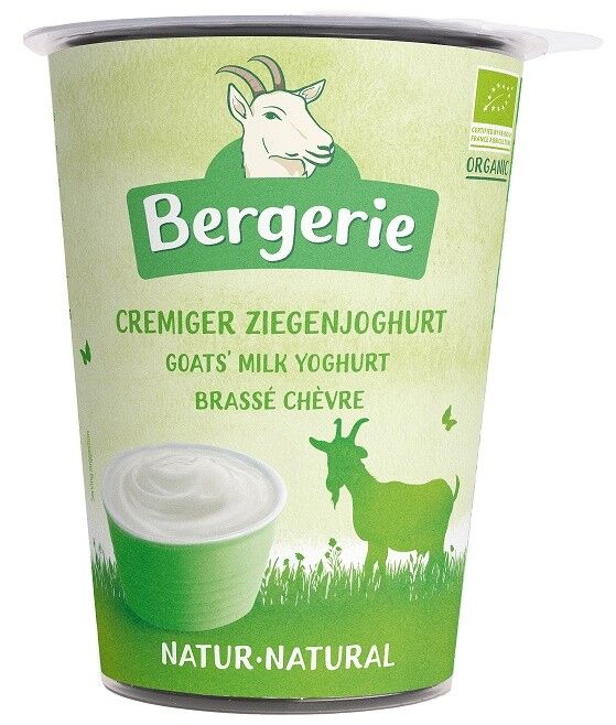 KOZI KREMOWY JOGURT NATURALNY BIO 400 g - BERGERIE