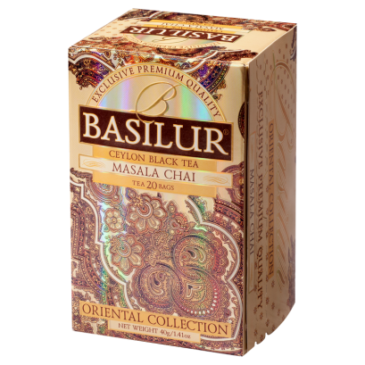 Herbata czarna MASALA CHAI w saszetkach 20x2g - Basilur