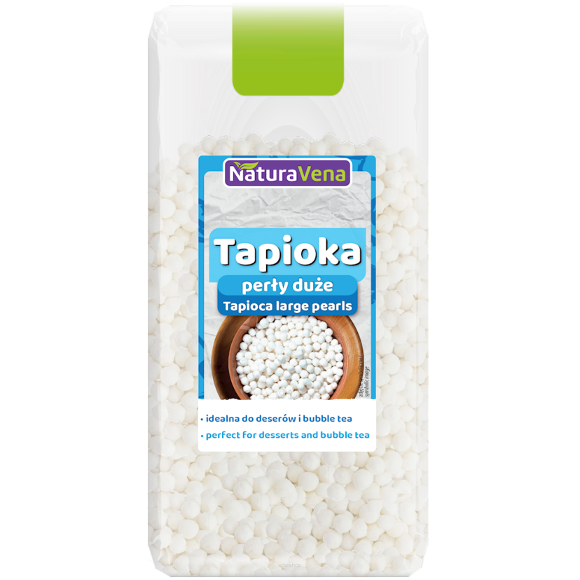 TAPIOKA PERŁY DUŻE 500 g - NATURAVENA