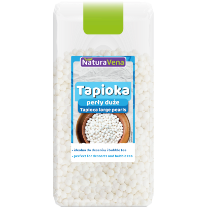 TAPIOKA PERŁY DUŻE 500 g - NATURAVENA