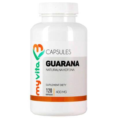 Guarana 400mg - 120 kaps. - MyVita