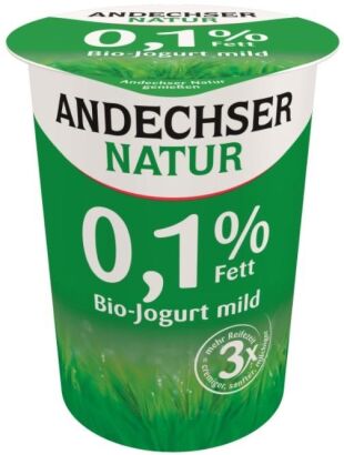 Jogurt naturalny 0,1% tł. BIO 500 g