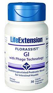 LIFE EXTENSION FLORASSIST GI - PROBIOTYKI 30 kaps. - KenayAg