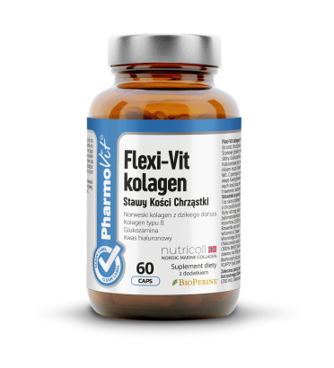 Flexi-Vit kolagen 60 kaps Vcaps® | Clean label Pharmovit
