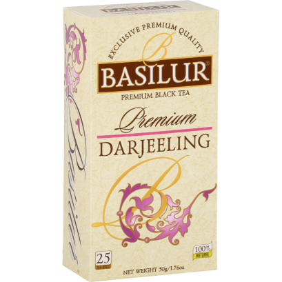 Herbata czarna PREMIUM DARJEELING w saszet. 25x2g - Basilur