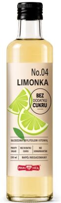 Napój No.04 Limonka bez dodatku cukru 250 ml