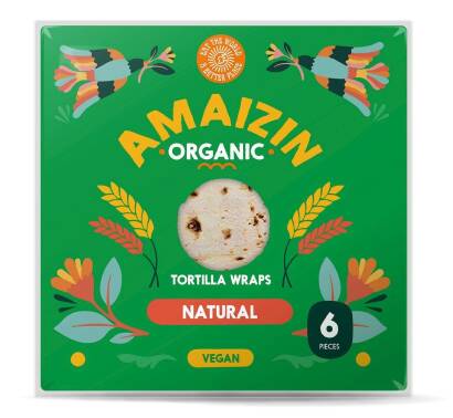 TORTILLA WRAPS BIO 240 g - AMAIZIN