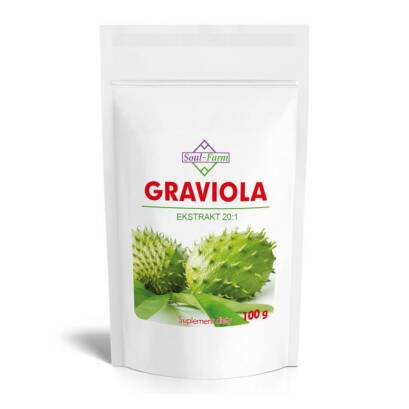 GRAVIOLA EKSTRAKT PROSZEK 100 g - SOUL FARM